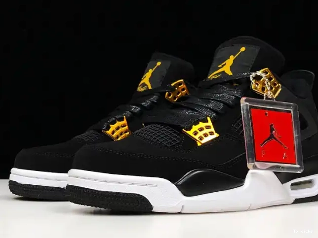Reps TBK Black 308497-032 4 Metallic Royalty Air Gold-White Jordan 0506